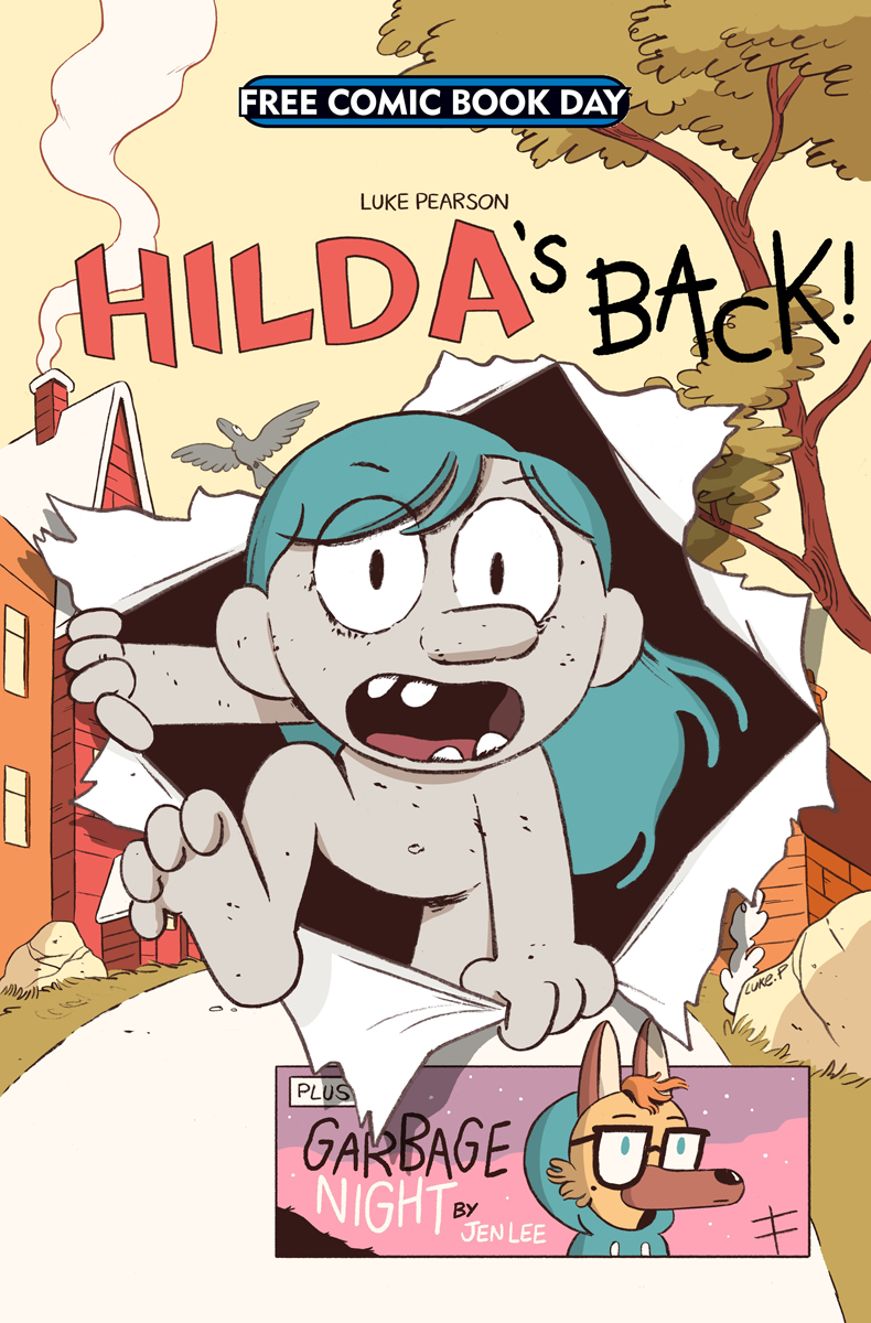 JAN170038 - FCBD 2017 HILDAS BACK - Free Comic Book Day