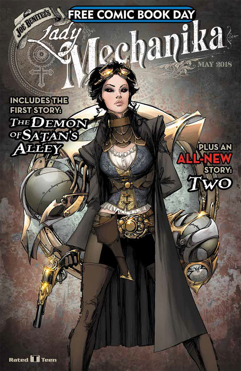 Image result for free comic book day 2018 lady mechanika