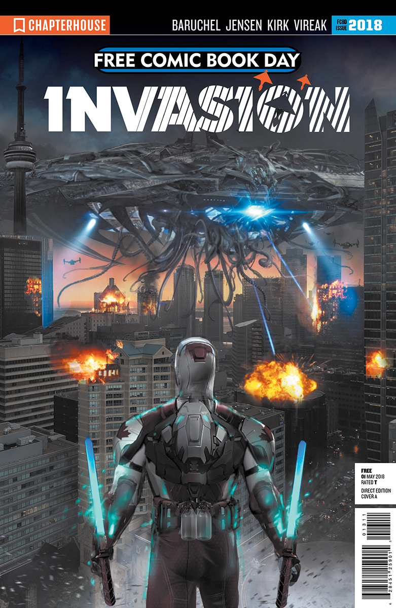 Image result for free comic book day 2018 invasion