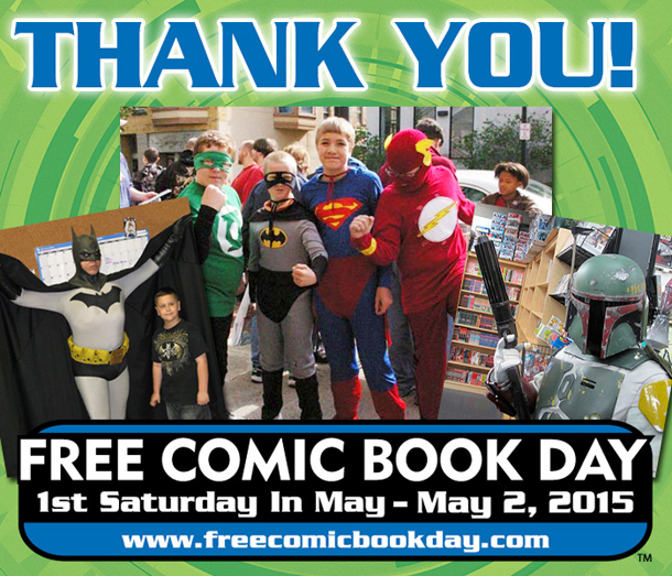 Celebrate Free Comic Book Day on Saturday!