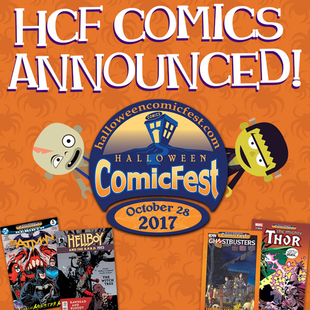 Halloween ComicFest 2017 Comics Announced!