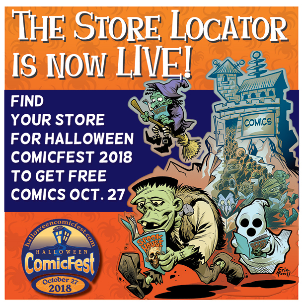 Find A Comic Shop For Halloween ComicFest 2017!