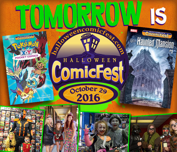 Find A Comic Shop For Halloween ComicFest