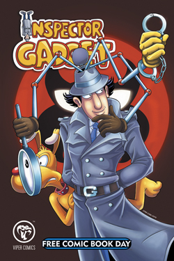 Free Comic Book Day 2011:Inspector Gadget comic book