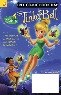 The Smurfs / Disney Fairies Featuring Tinker Bell Flip-Book (Tinker Bell Cover)