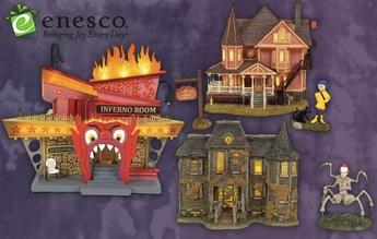 Enesco Opens the Door to Your Favorite Horrors with Light Up Statues and More