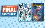 Last Chance Pre-Orders for May 5th