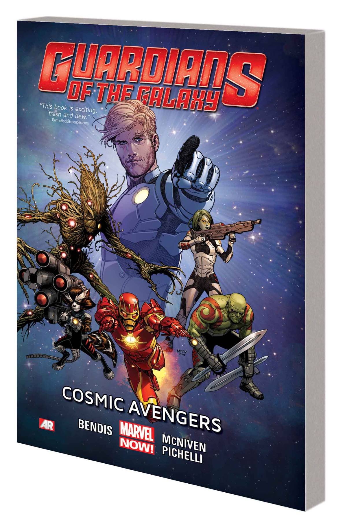JAN140800 - GUARDIANS OF GALAXY TP VOL 01 COSMIC AVENGERS