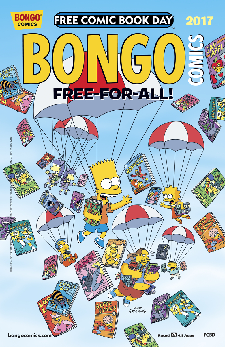 FCBD 2017 BONGO COMICS FREE-FOR-ALL