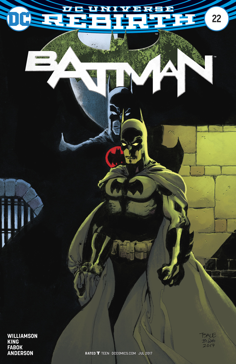 NOV169206 - BATMAN #22 VAR ED (THE BUTTON) - Free Comic Book Day