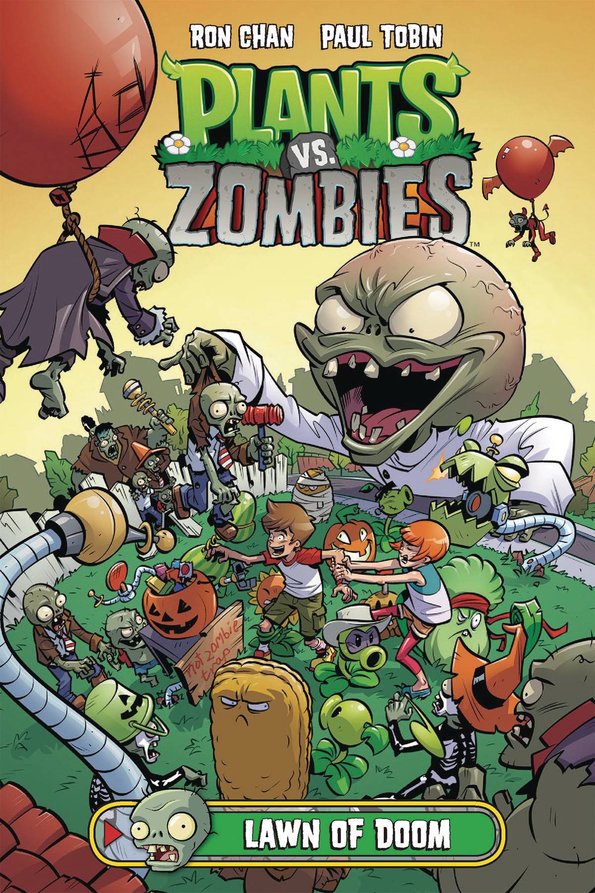 JUN170096 - PLANTS VS ZOMBIES LAWN OF DOOM HC - Free Comic Book Day