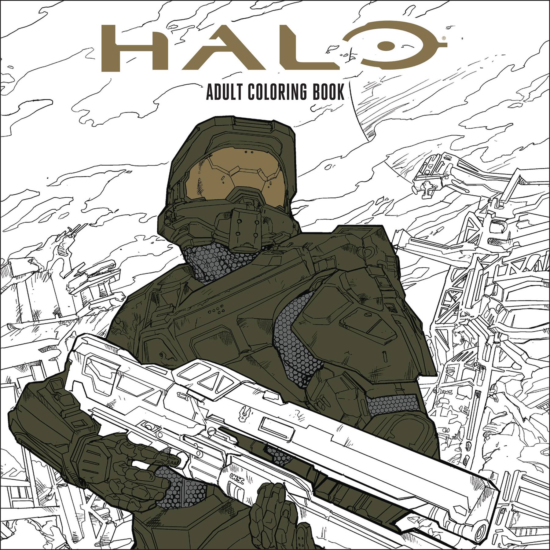 HALO ADULT COLORING BOOK TP