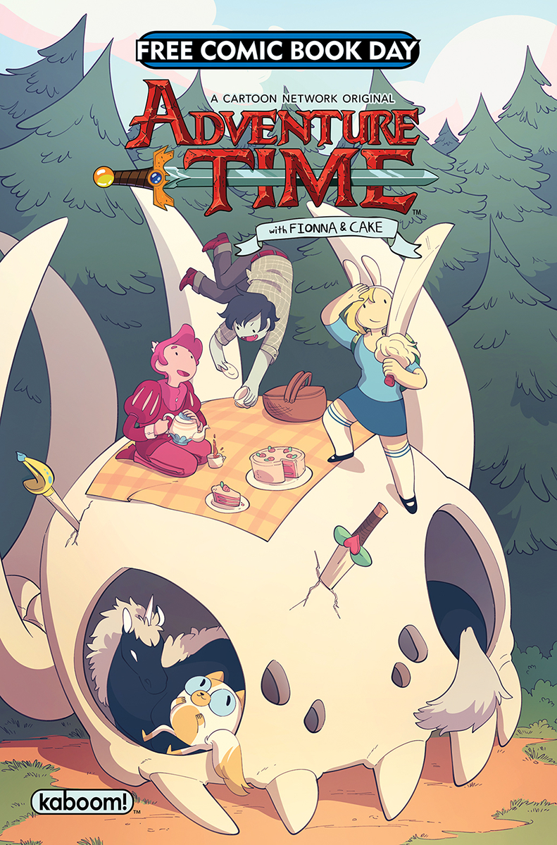 JAN180020 - FCBD 2018 BOOM ADVENTURE TIME FIONNA & CAKE SPECIAL - Free  Comic Book Day