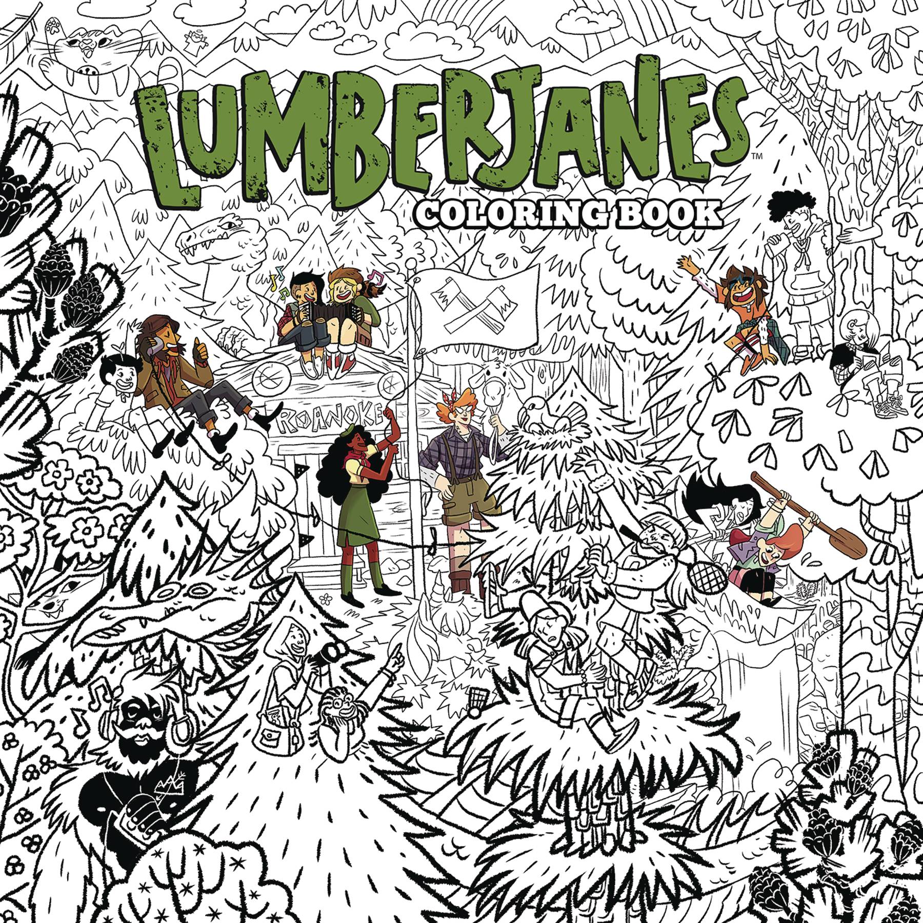 LUMBERJANES COLORING BOOK TP