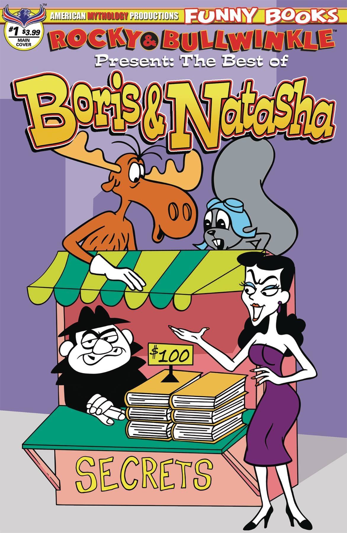 ROCKY BULLWINKLE BEST BORIS NATASHA #1 MAIN CVR