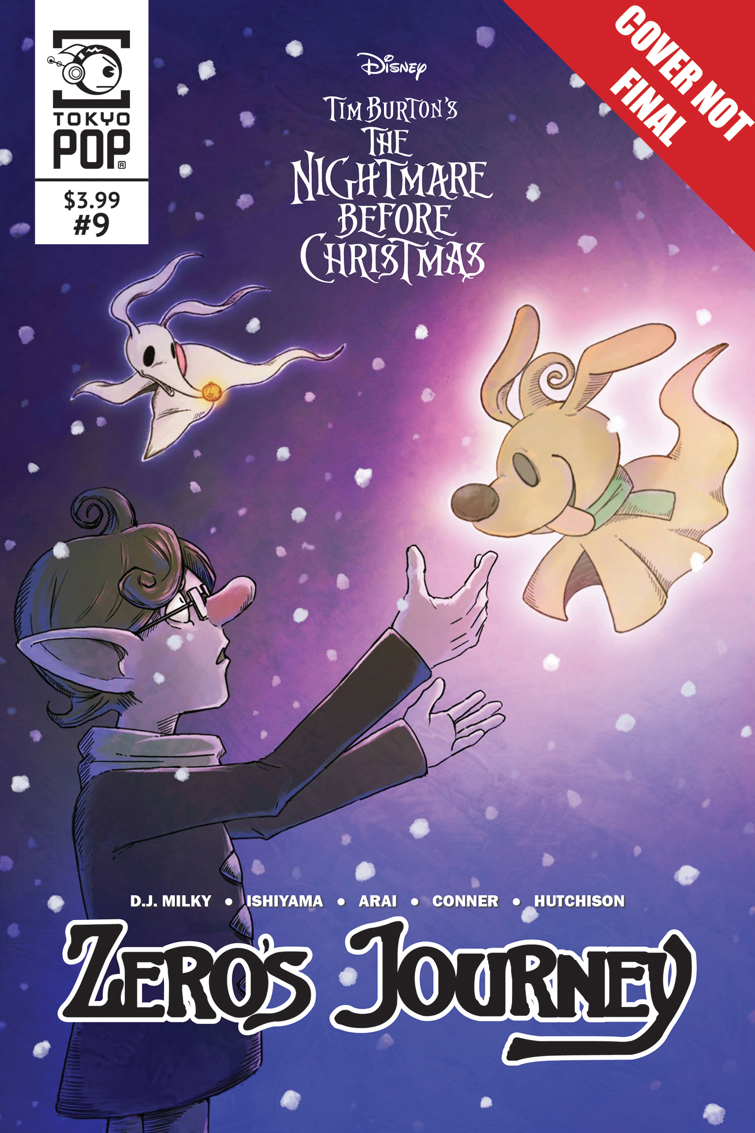 NIGHTMARE BEFORE CHRISTMAS ZEROS JOURNEY #9