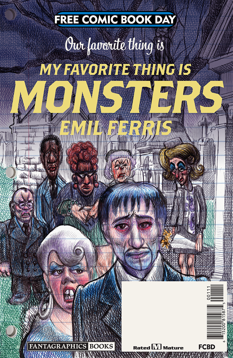 FCBD 2019 MY FAVORITE THING IS MONSTERS  (MR)