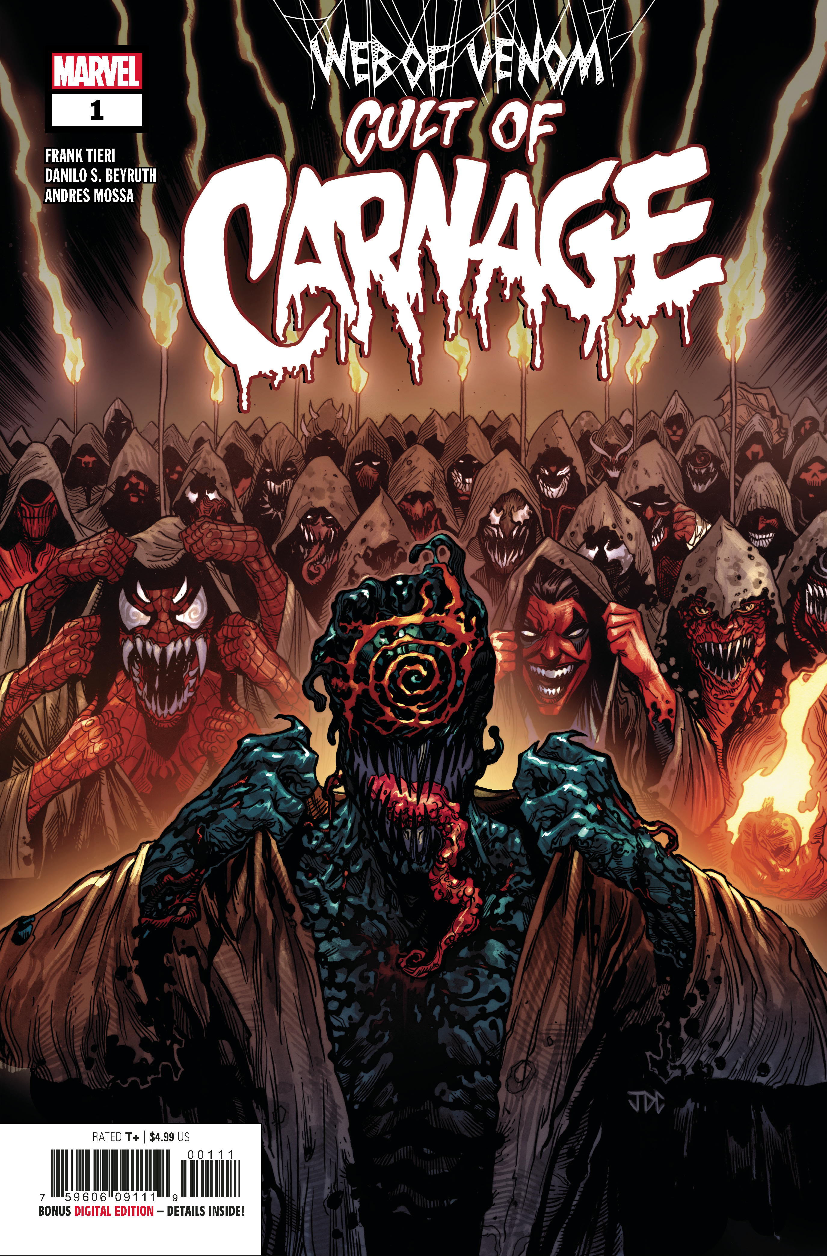 WEB OF VENOM CULT OF CARNAGE #1