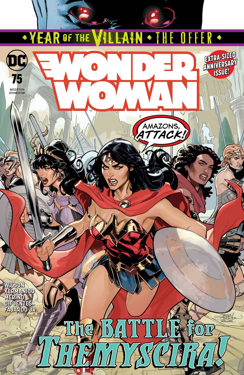 WONDER WOMAN #75 YOTV THE OFFER