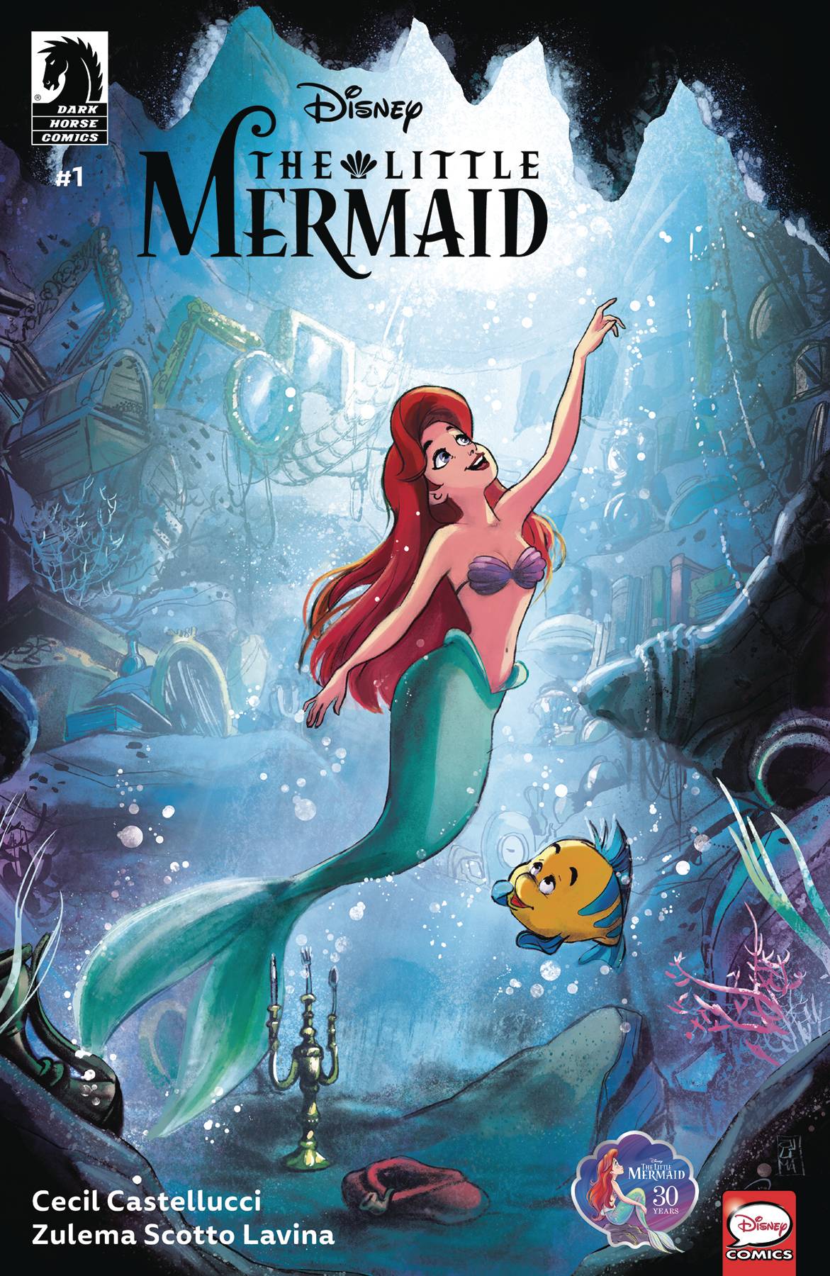 AUG190307 - DISNEY THE LITTLE MERMAID #1 (OF 3) - Free Comic Book Day
