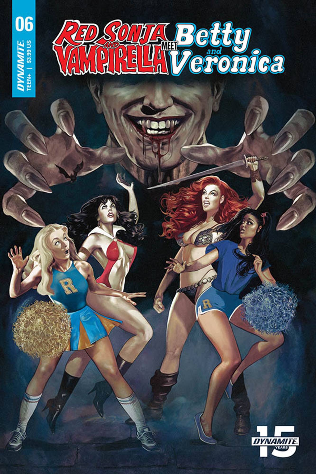 RED SONJA VAMPIRELLA BETTY VERONICA #6 CVR A DALTON