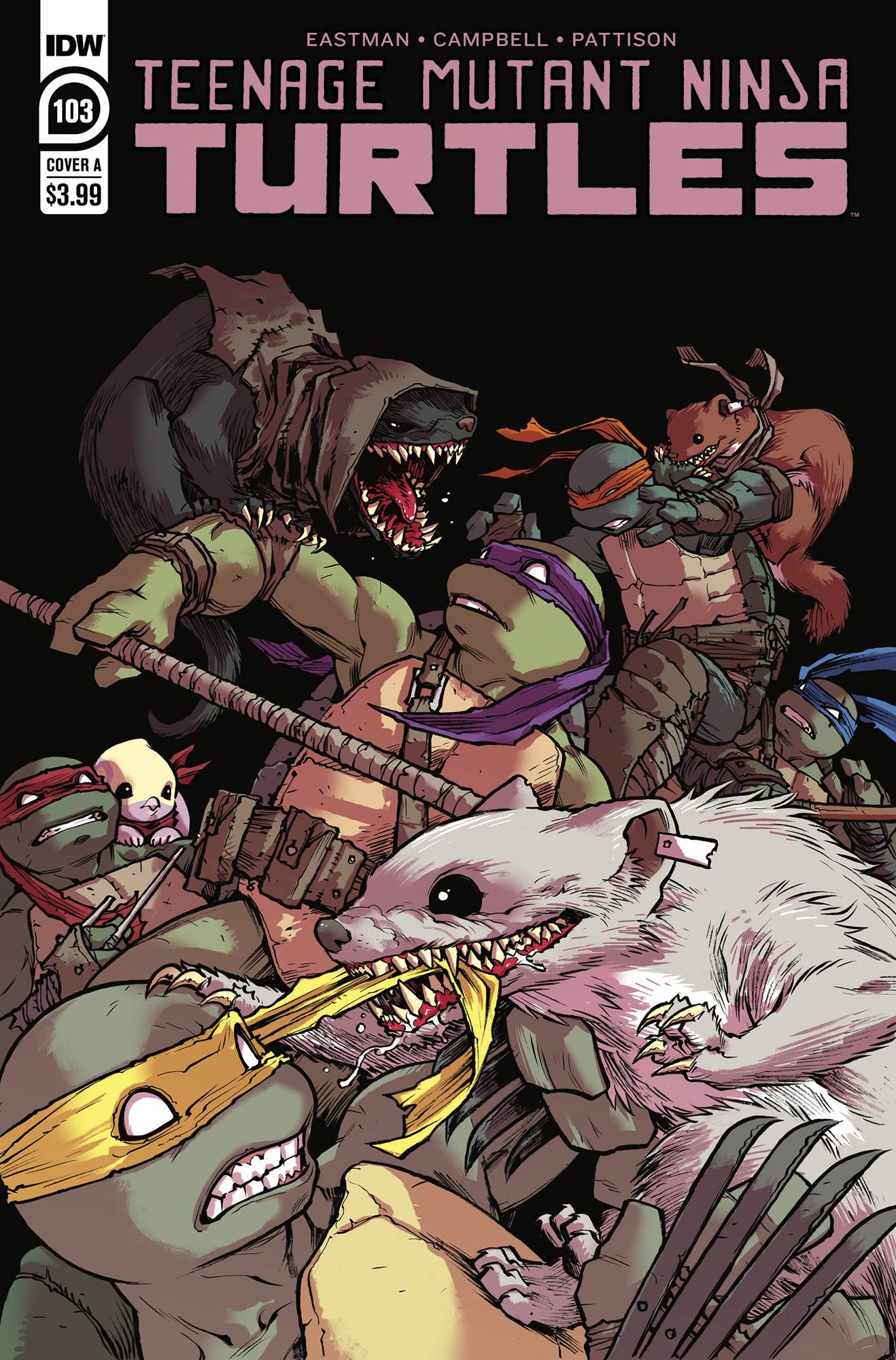 TMNT ONGOING #103 CVR A CAMPBELL