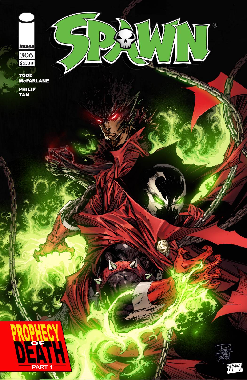 SPAWN #306 CVR A TAN & MCFARLANE