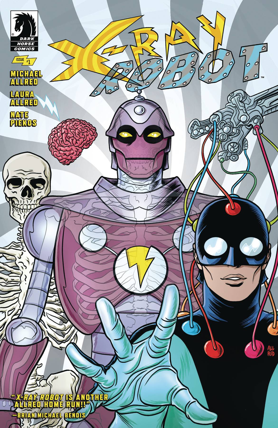 X-RAY ROBOT #1 (OF 4) CVR A ALLRED