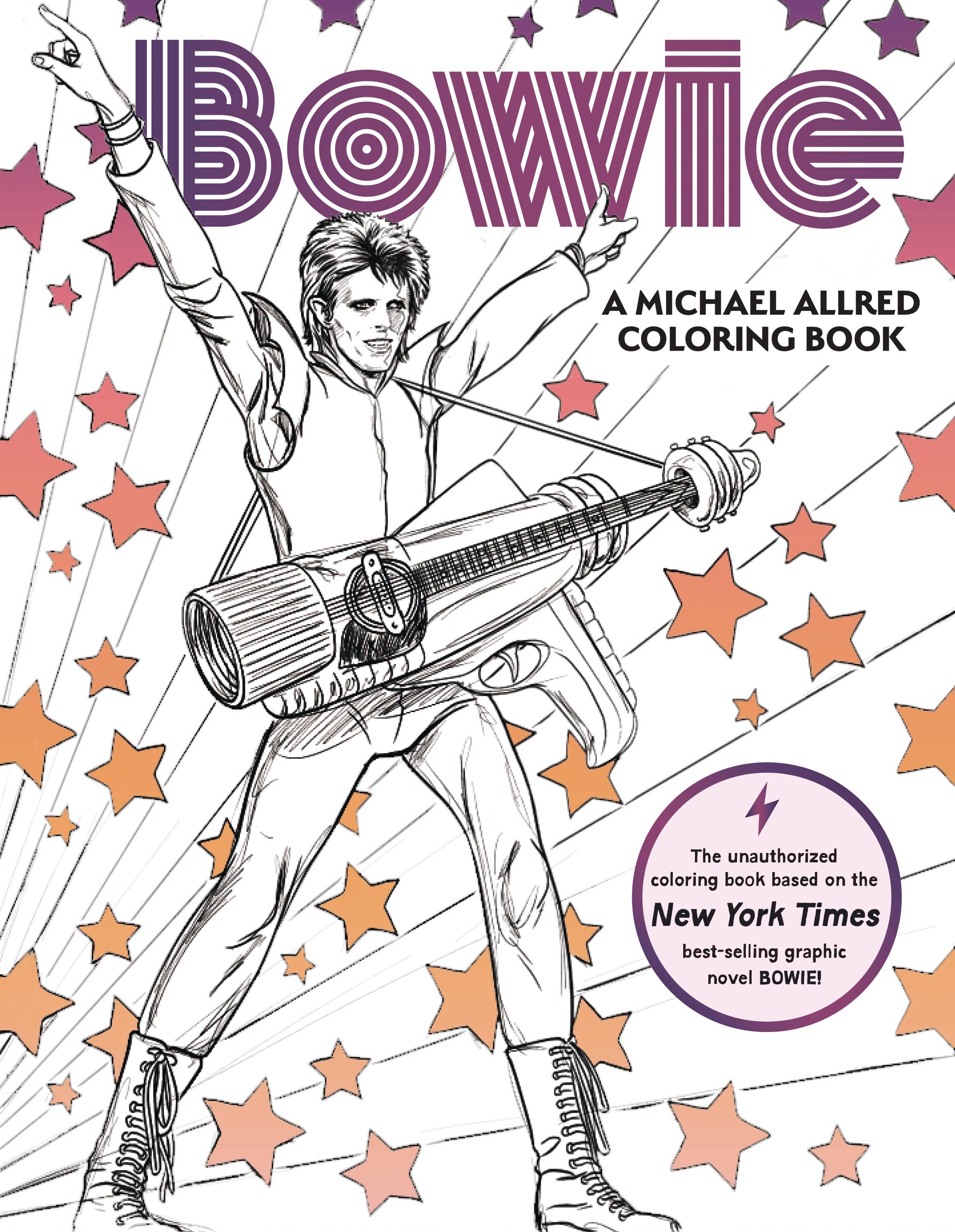 BOWIE ALLRED COLORING BOOK