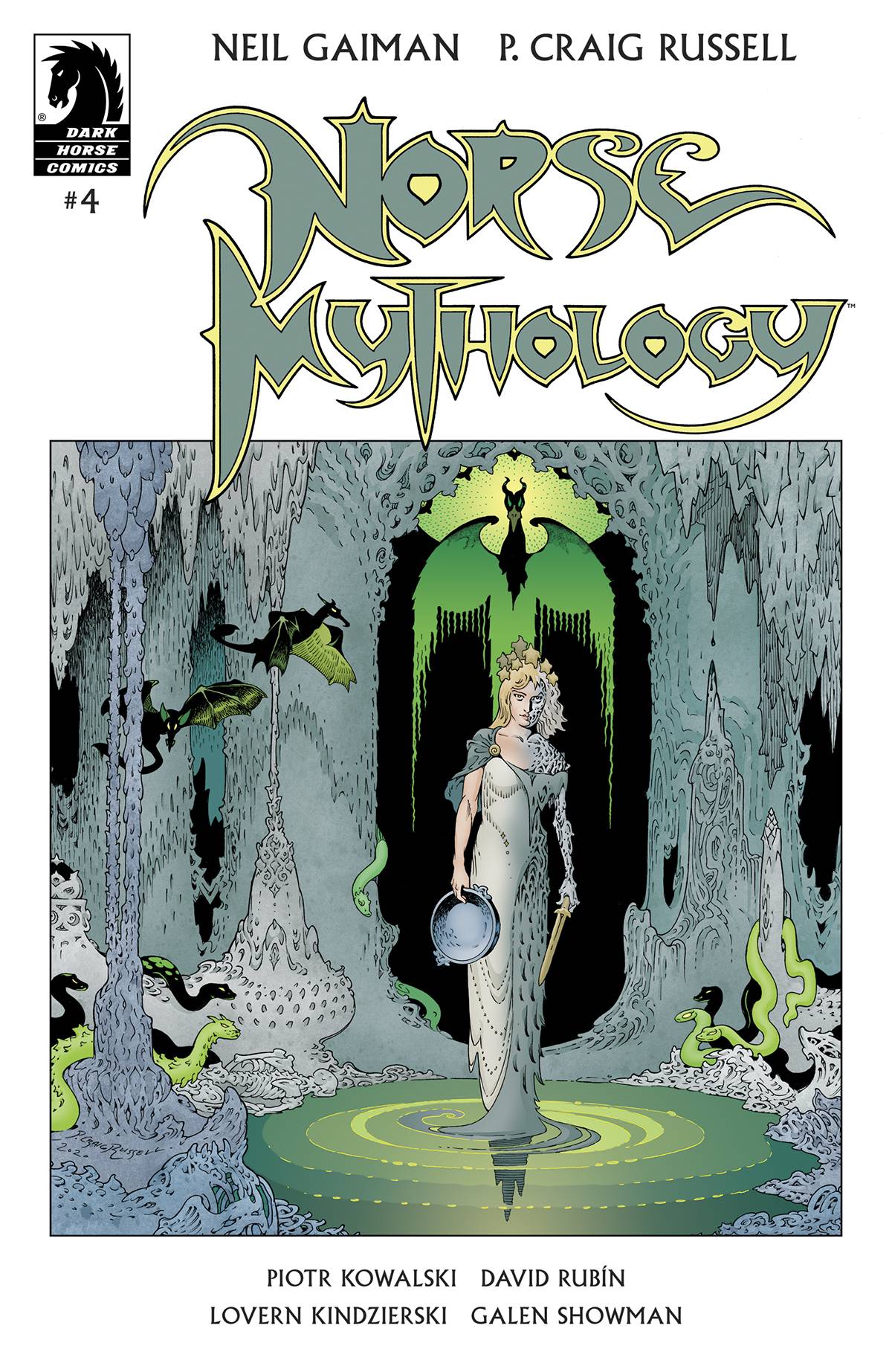 NOV200195 - NEIL GAIMAN NORSE MYTHOLOGY #4 CVR A RUSSELL - Free Comic Book  Day