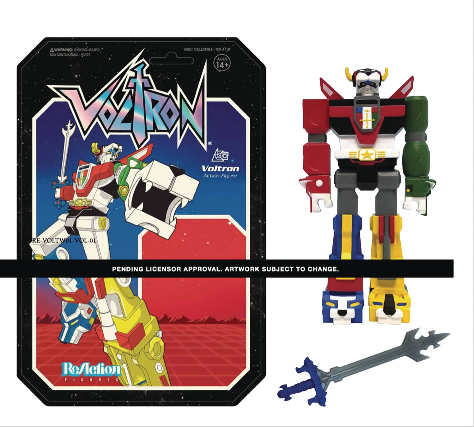 VOLTRON REACTION FIGURE