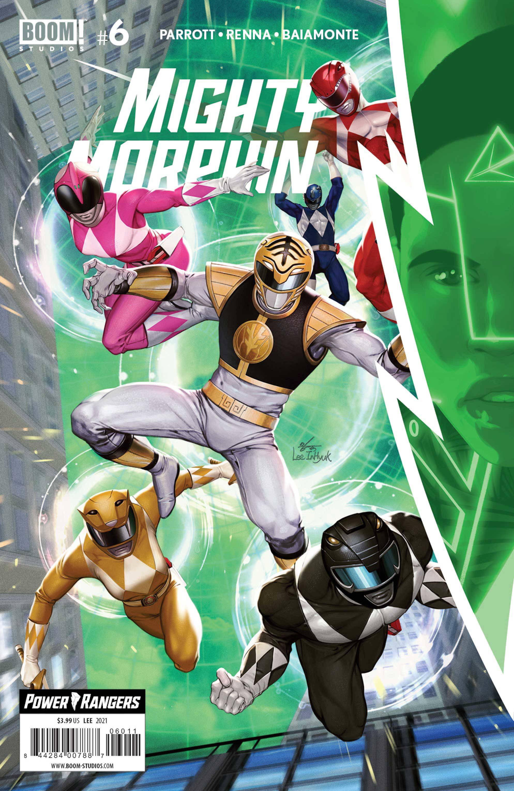 MIGHTY MORPHIN #6 CVR A LEE