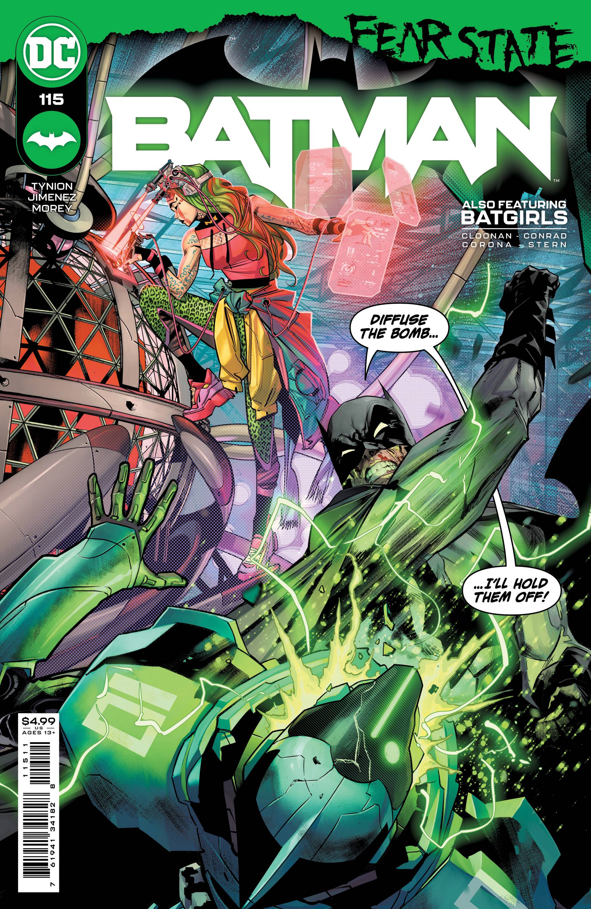 AUG217006 - BATMAN #115 CVR A JORGE JIMENEZ - Free Comic Book Day