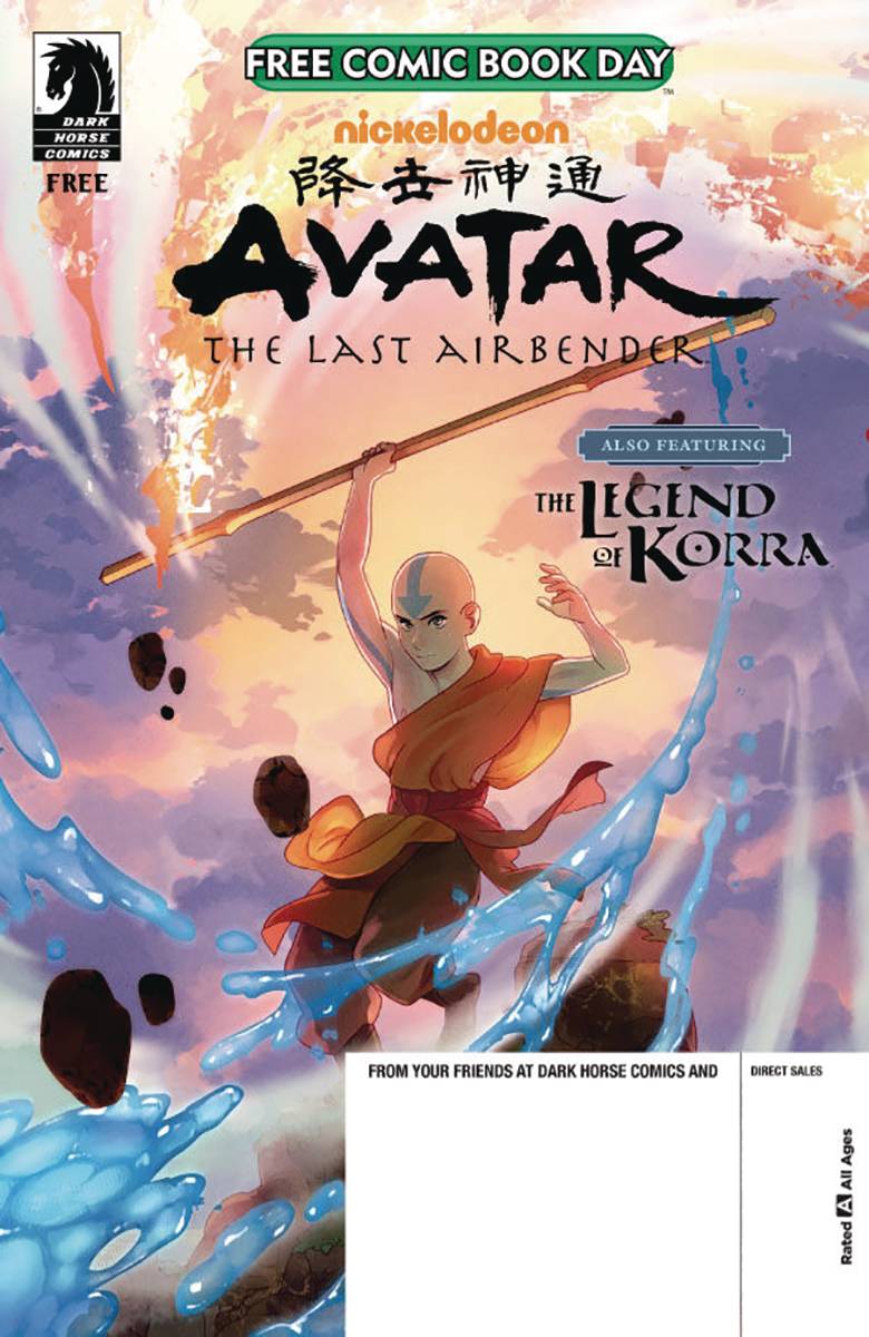 JAN220017 - FCBD 2022 AVATAR LAST AIRBENDER LEGEND OF KORRA - Free ...