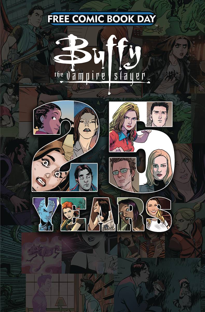 The cover to the Free Comic Book Day issue of Buffy the Vampire Slayer from Boom Studios.