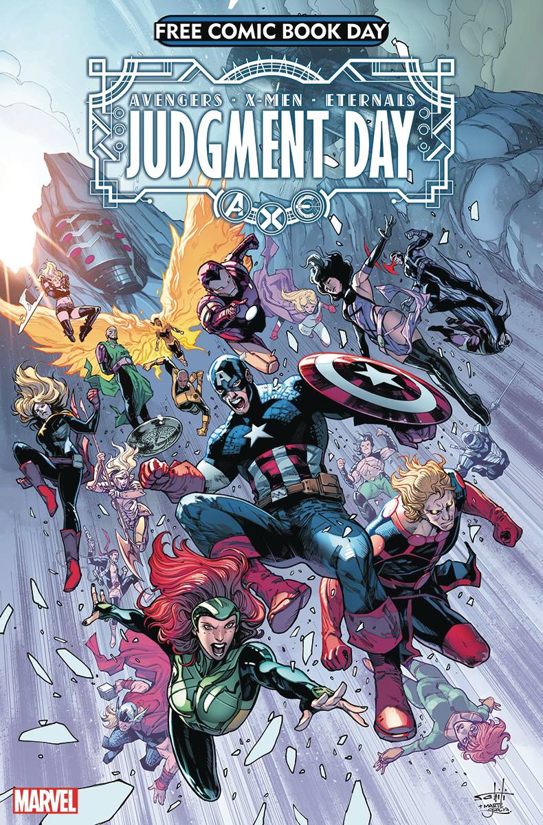 Judgment Day #0 FCBD for Free Comic Book Day.