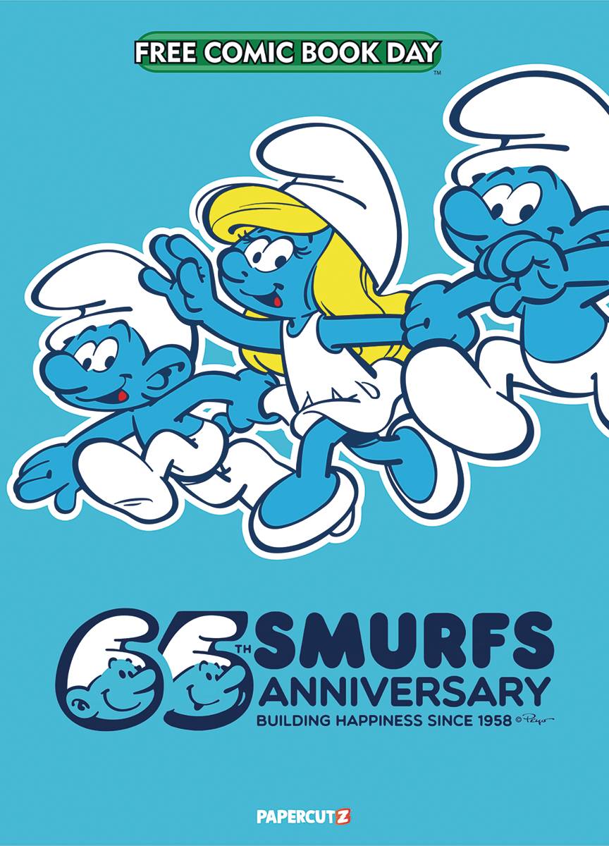 DEC220037 - FCBD 2023 SMURFS #1 - Free Comic Book Day