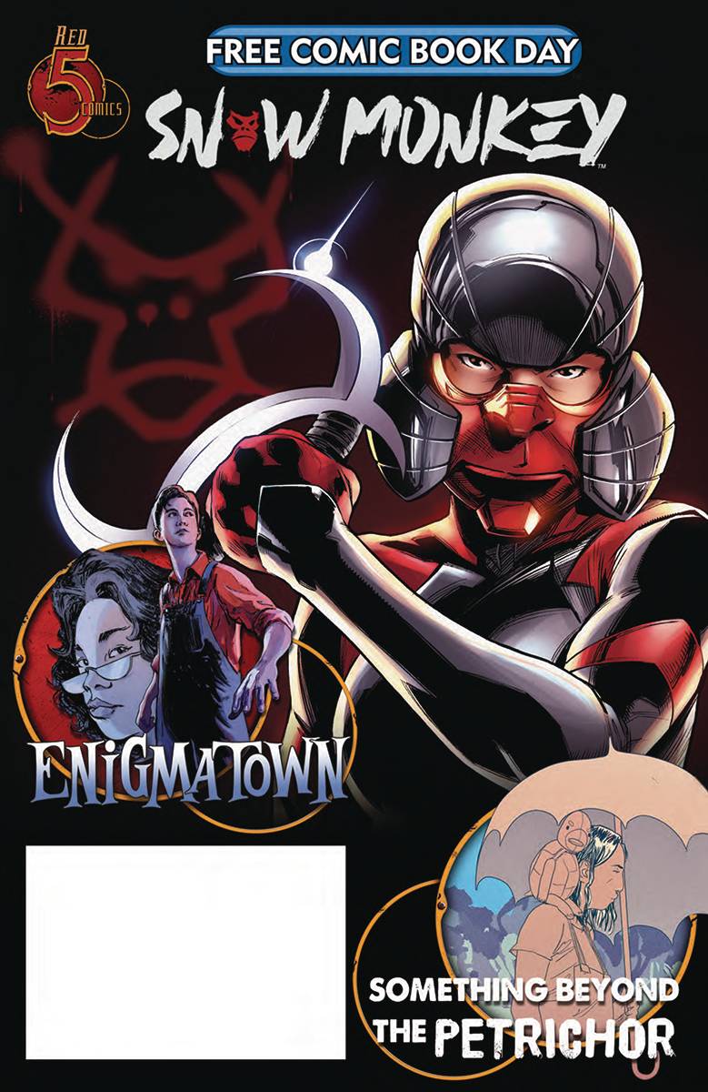 FCBD 2025 SINGLE UNIT RED 5 COMIC ADVENTURES (Net)