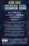 Page 2 for STAR TREK MIRROR WAR #0 CVR A NIETO