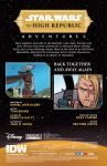 Page 2 for STAR WARS HIGH REPUBLIC ADVENTURES #8 CVR A TOLIBAO