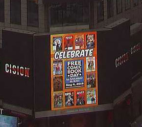 Free Comic Book Day Shines In Times Square