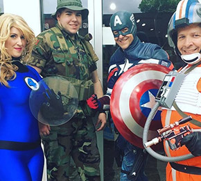 Cosplayers Make Free Comic Book Day a Day to Remember