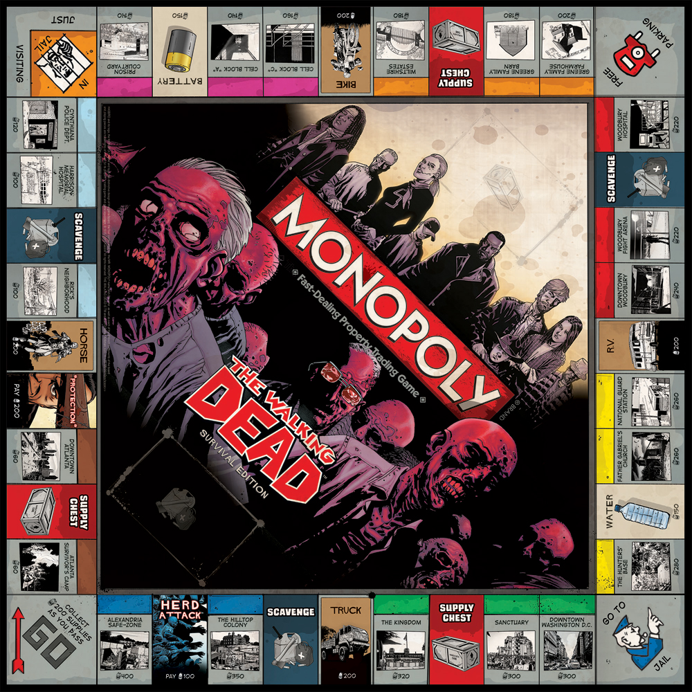 Playing Dead: The Walking Dead Monopoly and Risk Games Available