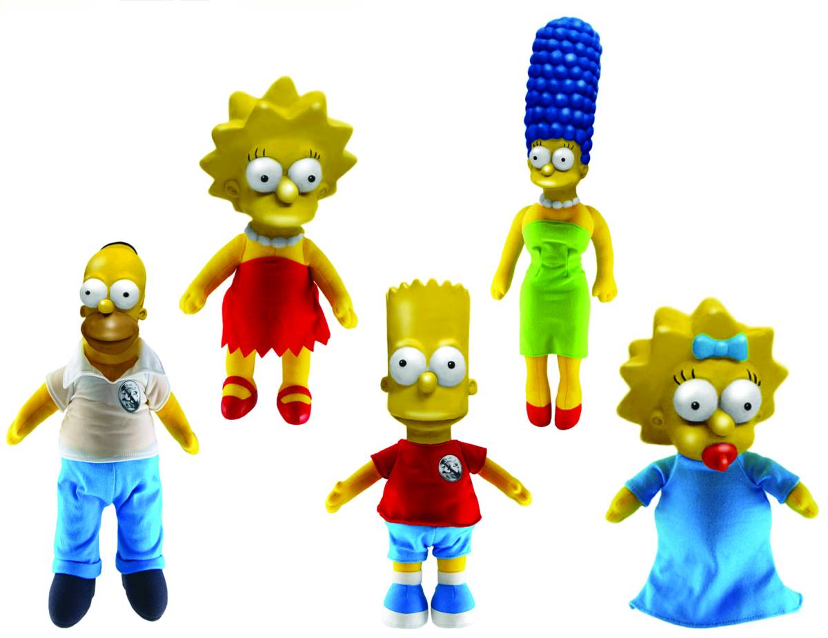 Celebrate The Simpsons 25th Anniversary With Plush Dolls - Free Comic ...