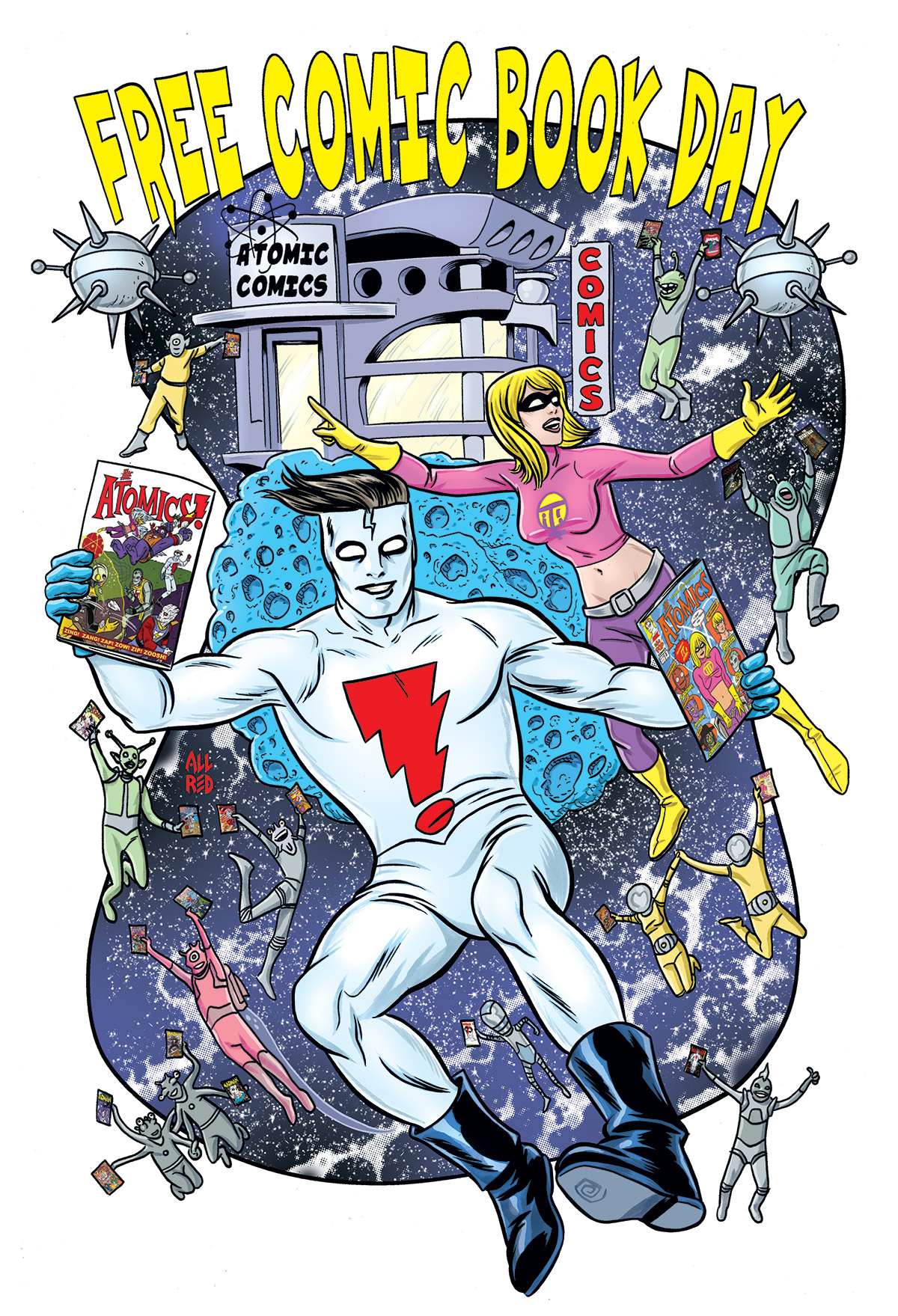 Acclaimed Creator Mike Allred Lends Madman To Promote FCBD 2018 - Free
