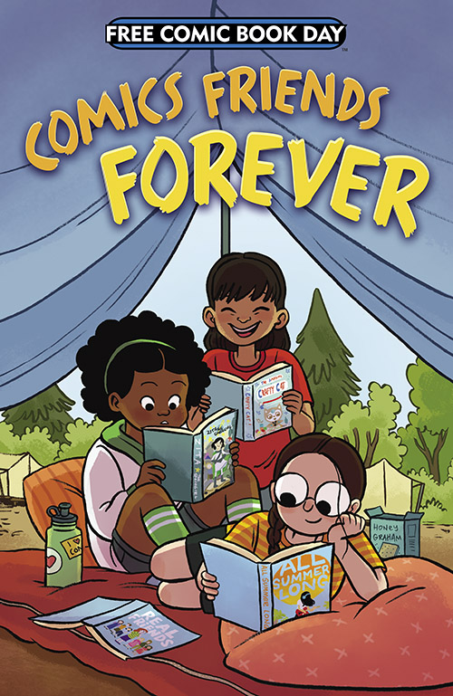 Free Comic Book Day, FCBD, Comic Friends Forever, All Summer Long, First Second Books