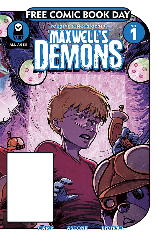 Free Comic Book Day, FCBD, Vault Comics, Maxwell's Demons