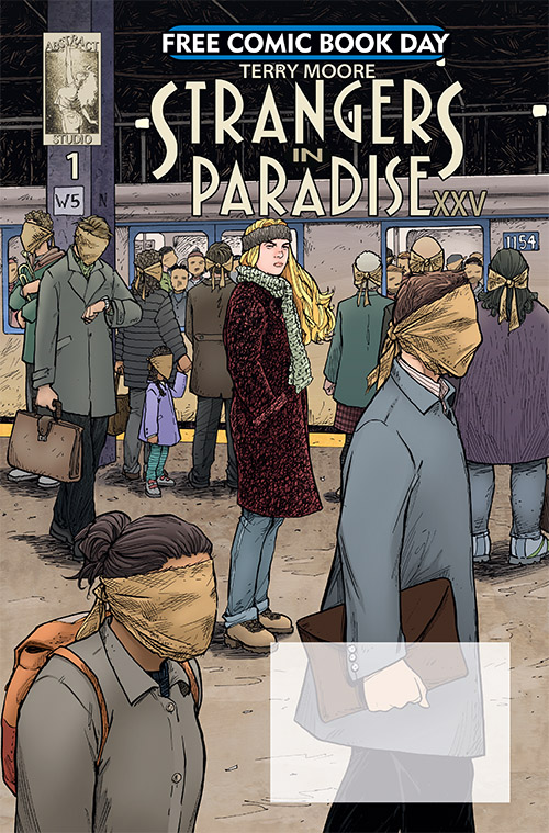Free Comic Book Day, FCBD, Abstract Studios, Strangers in Paradise XXV #25