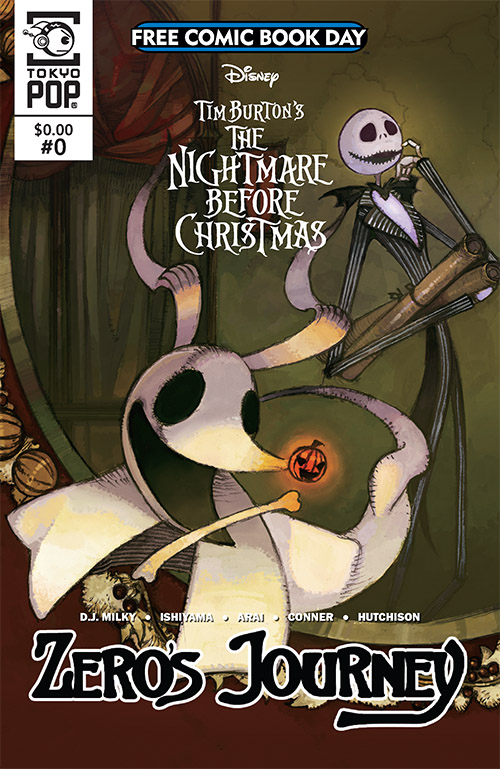 Free Comic Book Day, FCBD, The Nightmare Before Christmas: Zero's Journey, TokyoPop
