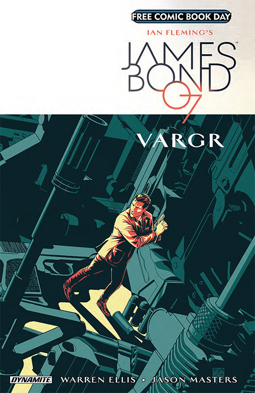 Free Comic Book Day, FCBD, Dynamite Entertainment, James Bond Vargr